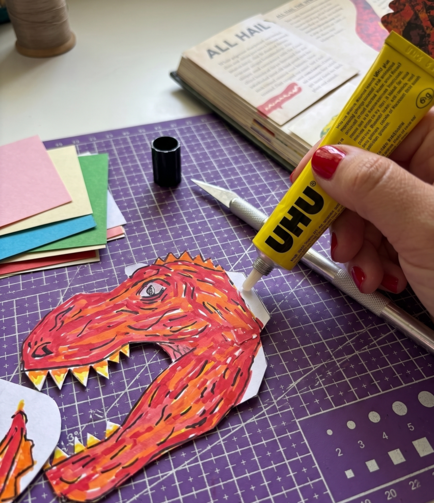 T-Rex Dinozor Pop-up Şablonu — Ücretsiz İndir 🦖