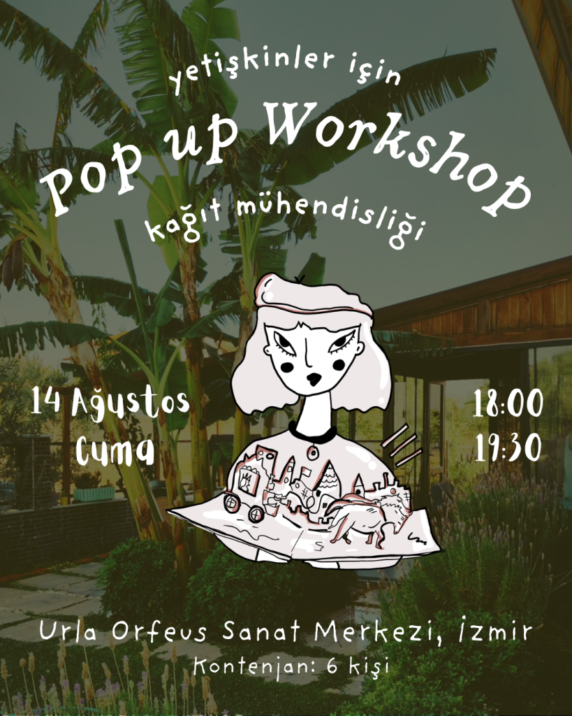 Yetişkinler İçin Pop-Up Kağıt Mühendisliği Atölyesi