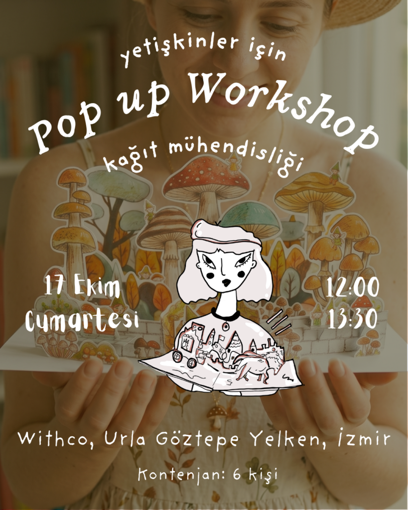 Yetişkinler İçin Pop-Up Kağıt Mühendisliği Atölyesi