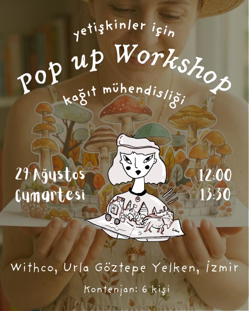Yetişkinler İçin Pop-Up Kağıt Mühendisliği Atölyesi